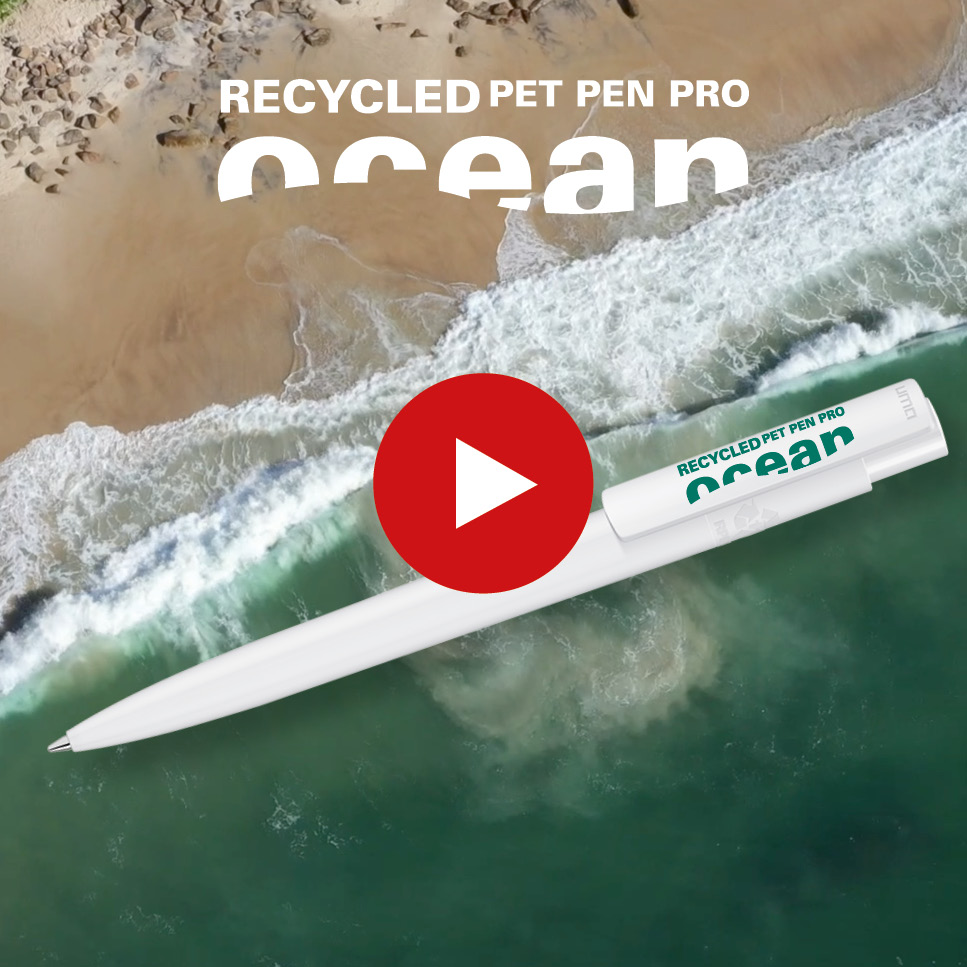 uma RECYCLED PET PEN PRO ocean