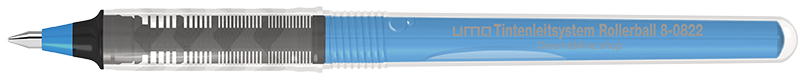 8-0822 uma Tintenleitsystem Rollerball hellblau