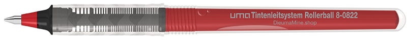 8-0822 uma Tintenleitsystem Rollerball rot